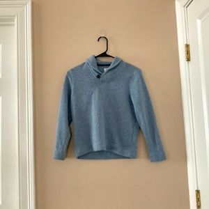 Old Navy Baby Blue Sweater With Small Turtle Neck
